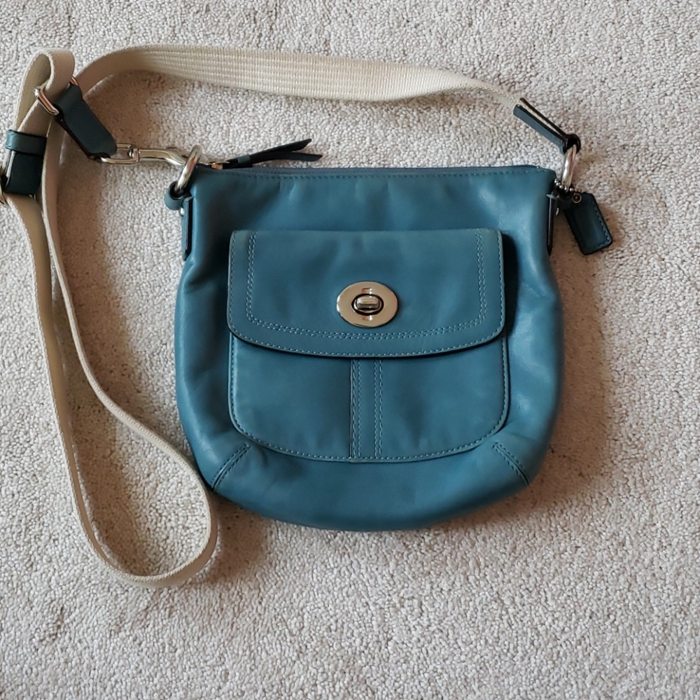 Coach cross body.  Great used condition.